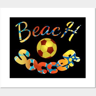 Beach soccer season Posters and Art